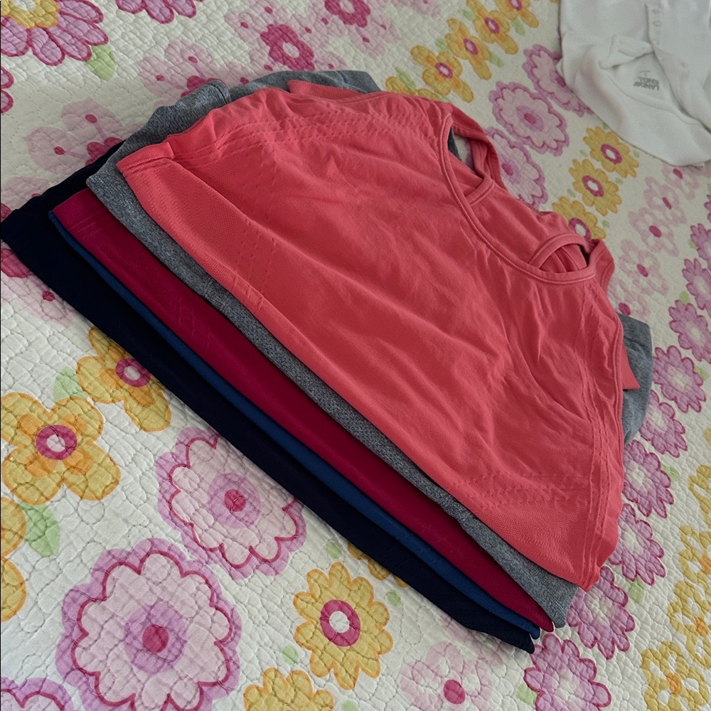 Athleta Fast Track Racerback Tank Tops bundle of 5 Medium